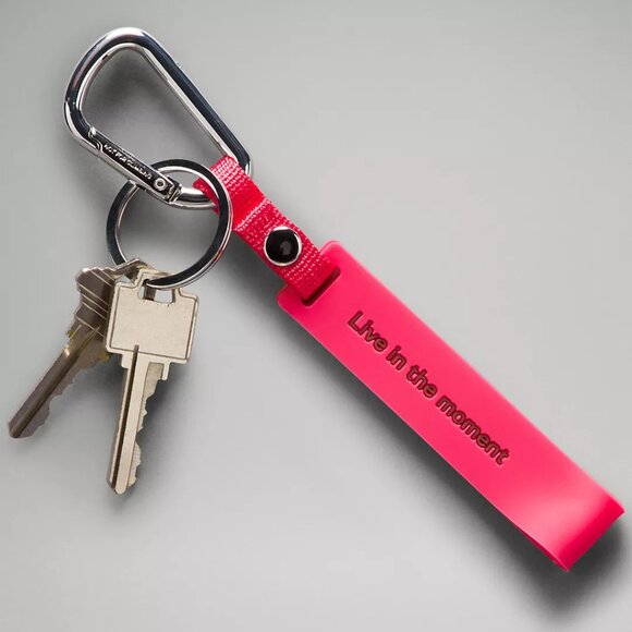 Lululemon Silicone Keychain - Picture 4 of 4